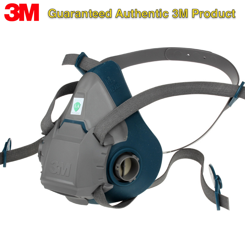 Dust Mask Construction - 3M 6502 재사용 가능한 반안면 마스크