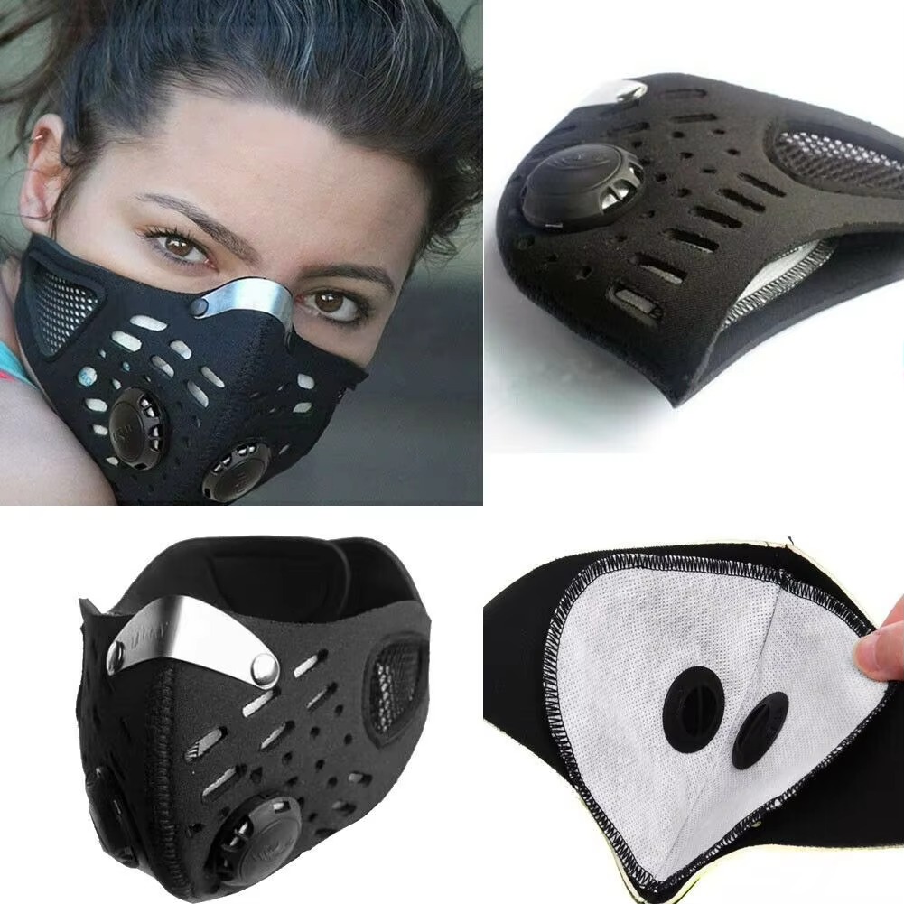 탈부착 가능한 필터가 있는 1개입 얼굴 마스크, 통기성 - Anti Pollution Mask 리뷰 및 가격