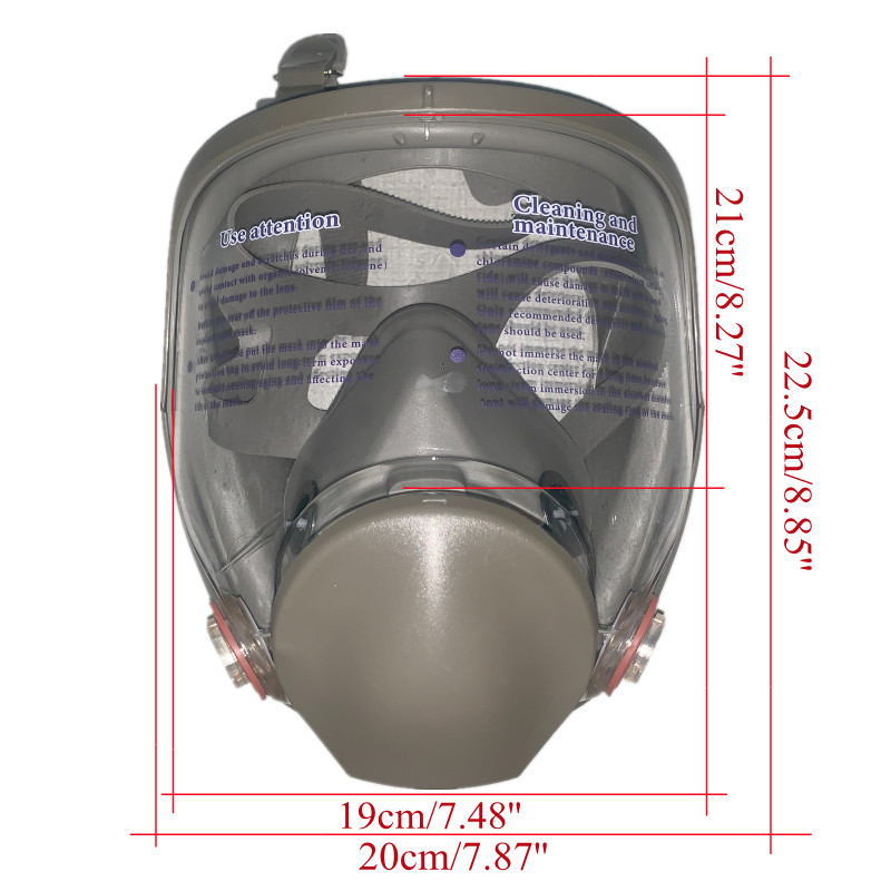 전면 스프레이 보호 마스크, 산업용 방독면 호흡기, 신 - Dust Mask Construction 리뷰 및 가격