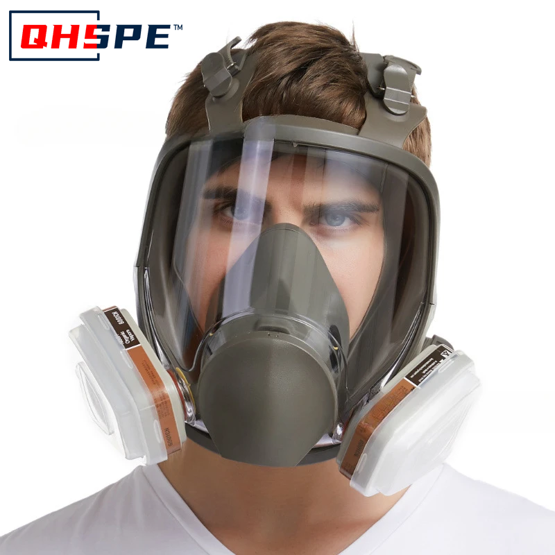 김서림 방지 6800 방독면, 산업용 도색 스프레이 호 - Dust Mask Construction 리뷰 및 가격