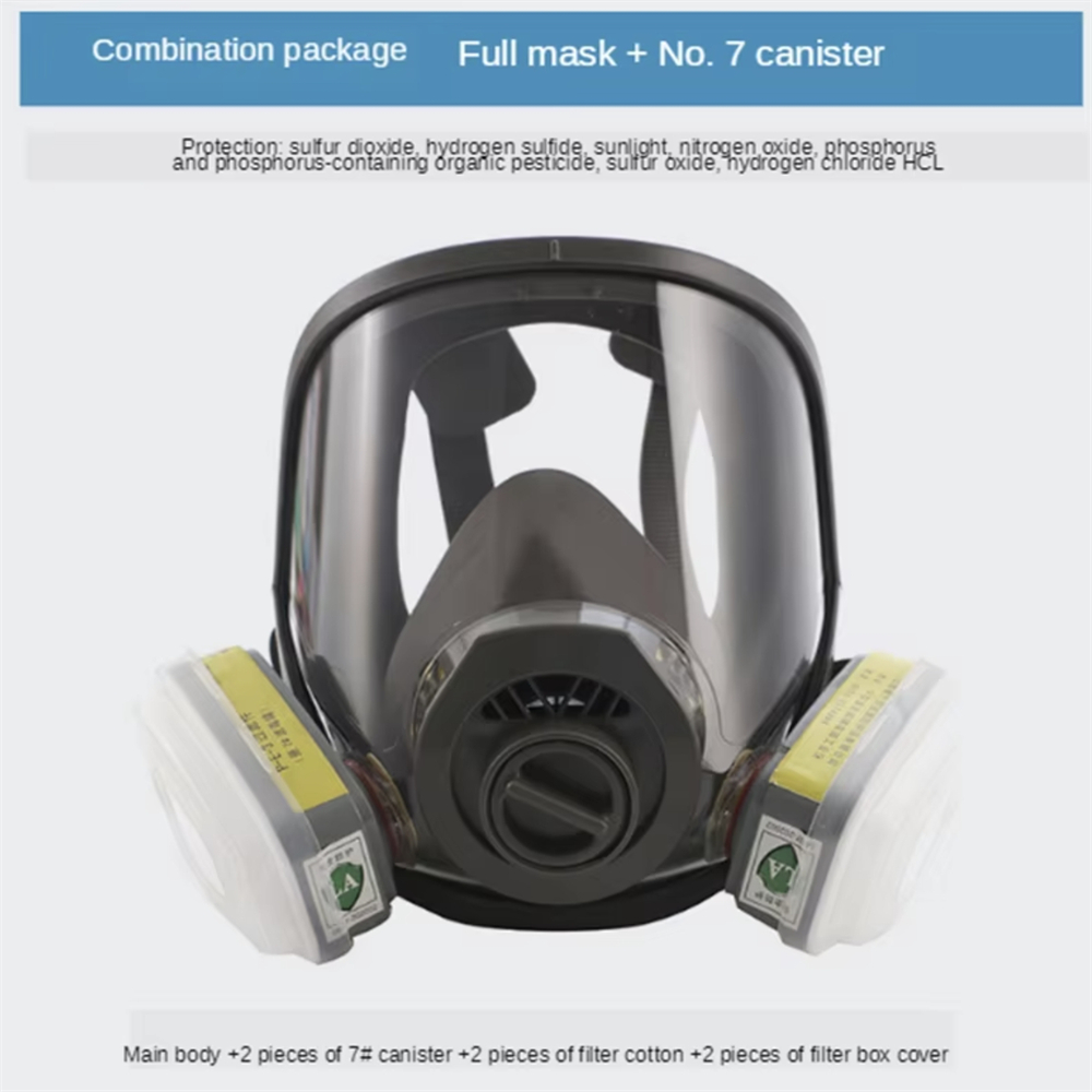 풀페이스 방독면 유기증기 카트리지 재사용 가능 방독면, - Dust Mask Construction 리뷰 및 가격