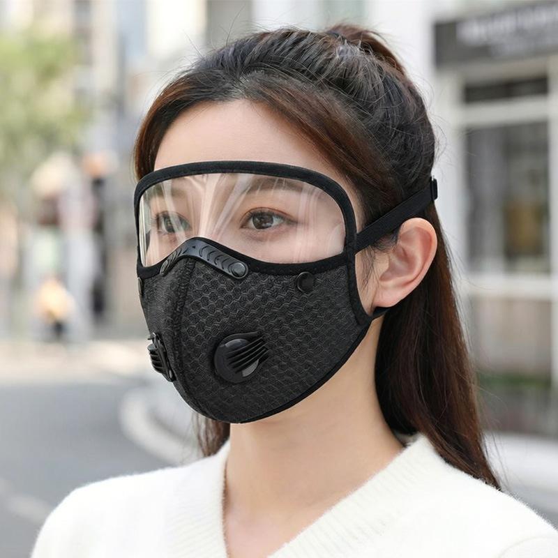 [재사용 가능한 통기성 메시 소재의 투명 안면 마스크, - Anti Pollution Mask 리뷰 및 가격